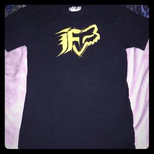 Black & yellow Fox T-Shirt